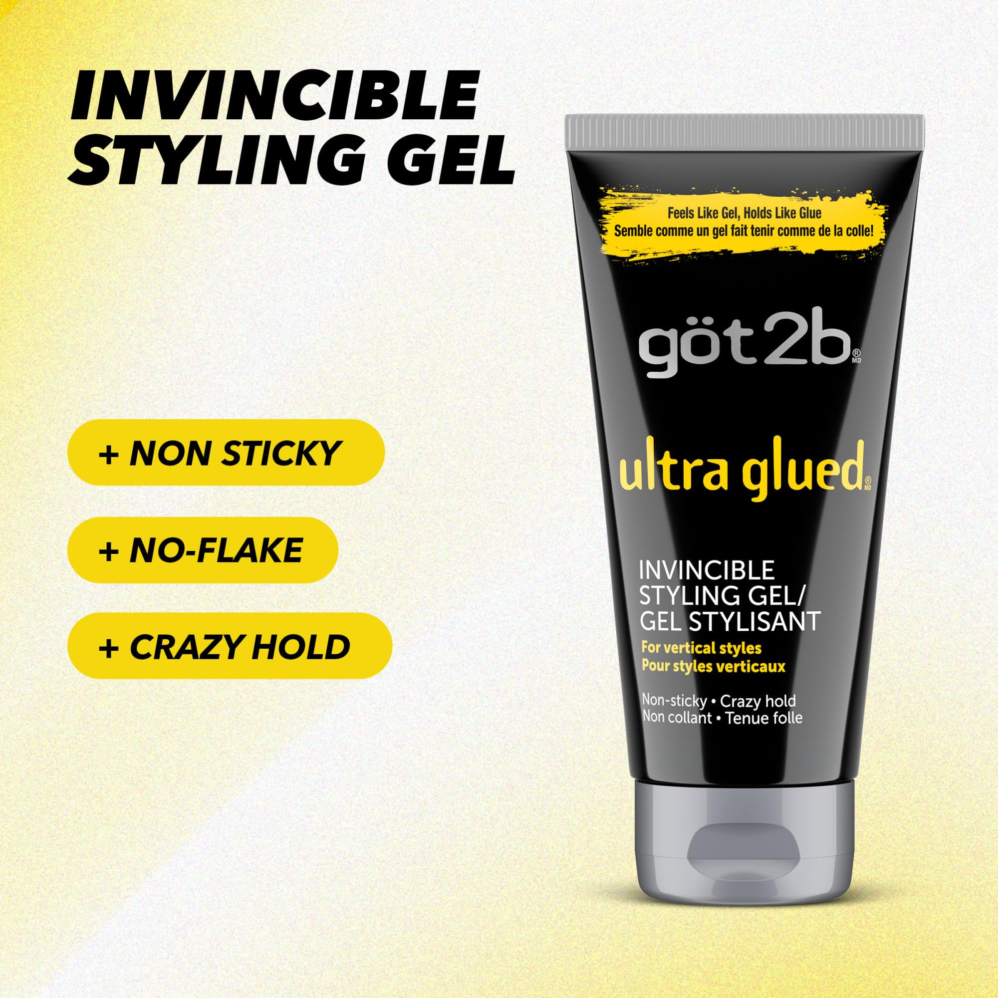 got2b primer plano del tubo y textura del gel que muestra consistencia fuerte