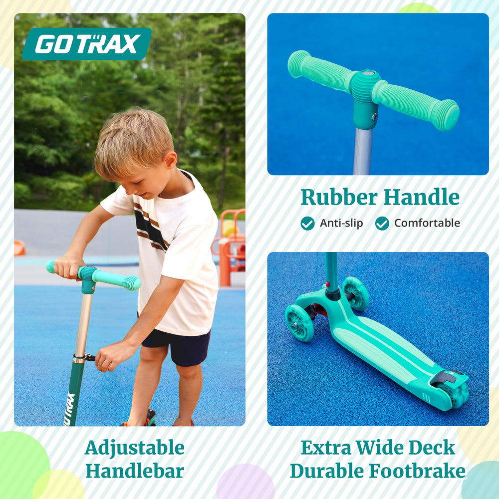 Gotrax KS1 desmontado y compacto para transporte sencillo
