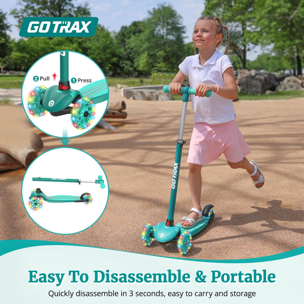 Gotrax KS1 manillar regulable que crece con el niño y es cómodo
