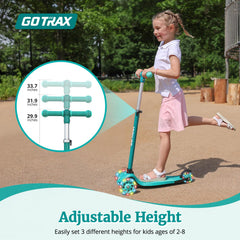 Gotrax KS1 rueda LED iluminada para mayor visibilidad y atractivo