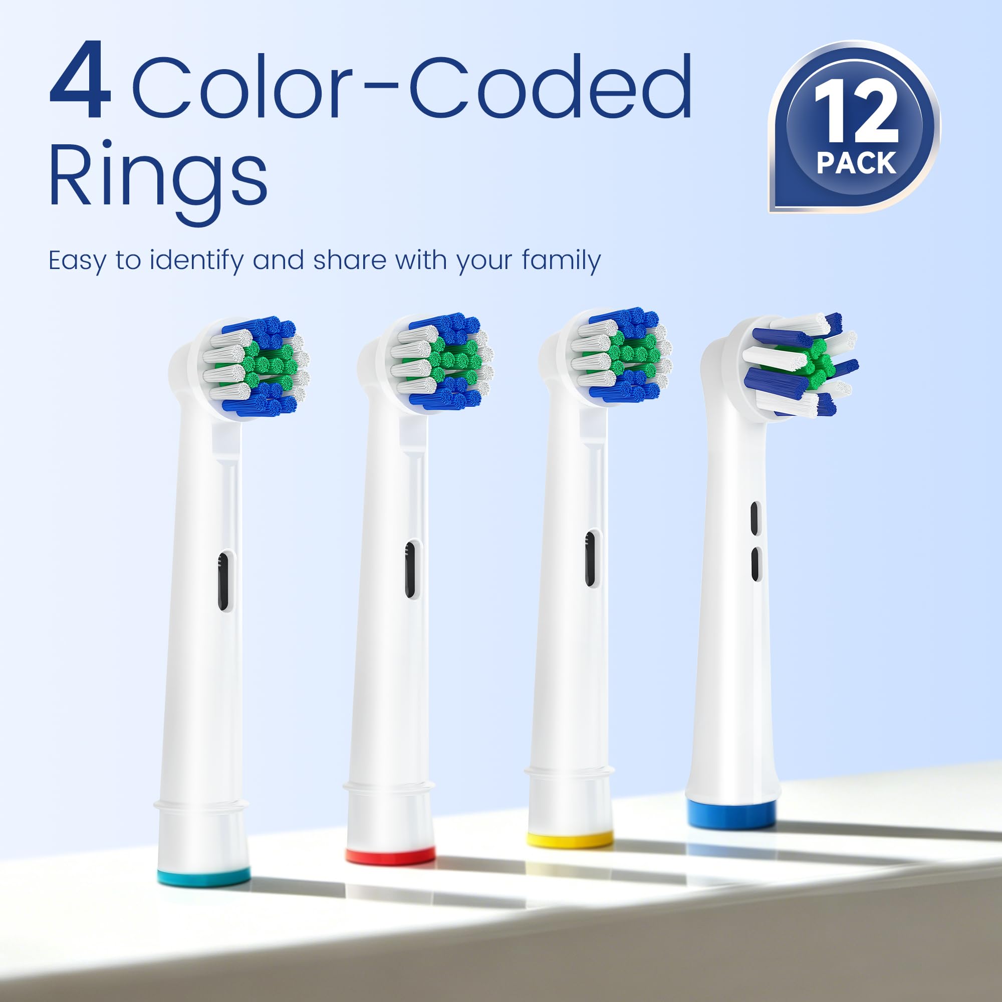 GottaShine ambiente de baño con cabezales listo para rutina diaria