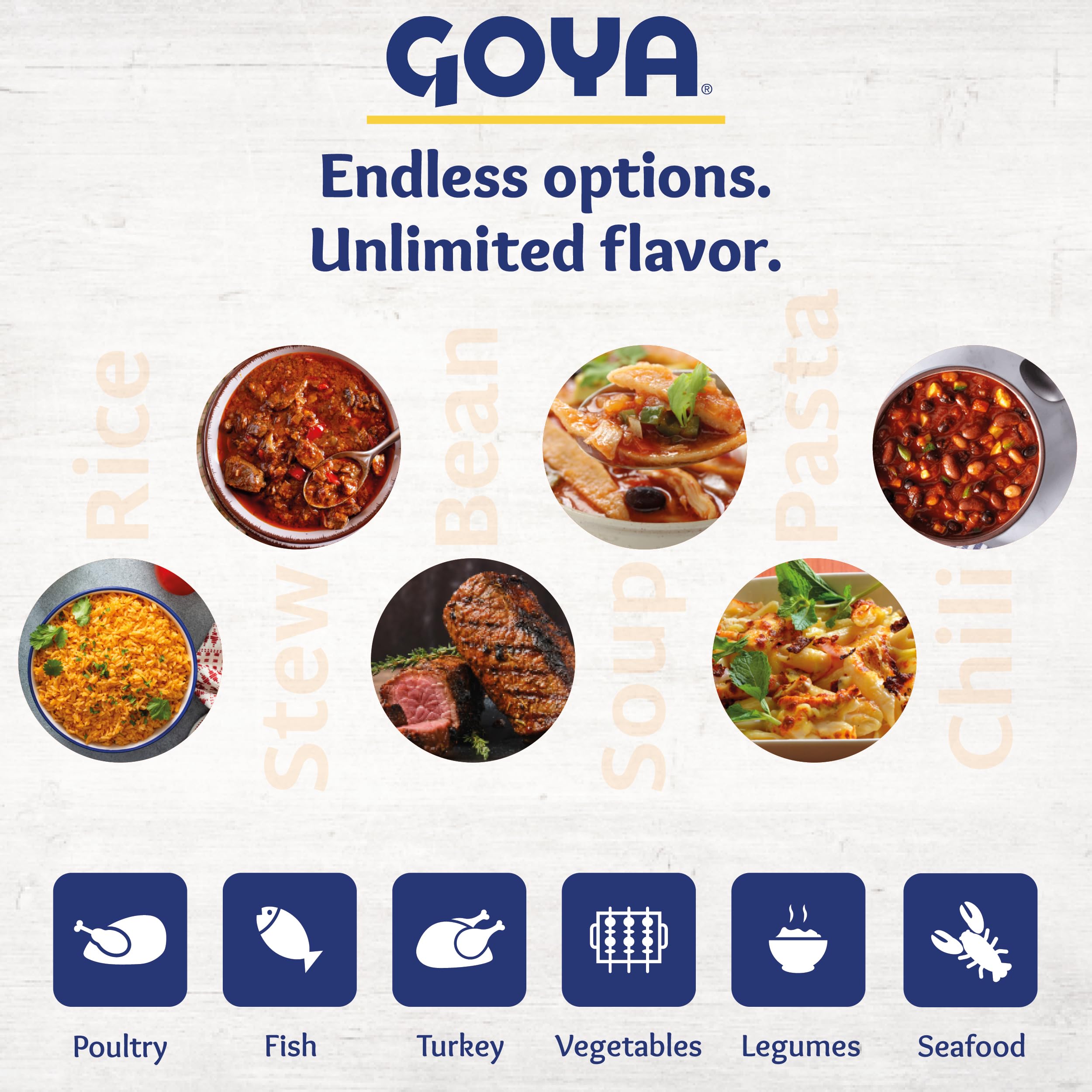 Goya garbanzos orgánicos etiqueta de ingredientes limpia y certificación USDA Organic