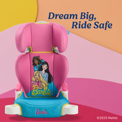 Graco Barbie detalle del tejido suave que mejora la comodidad