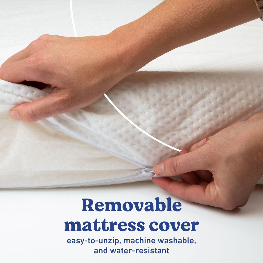 Graco protector impermeable sobre colchón que facilita la limpieza