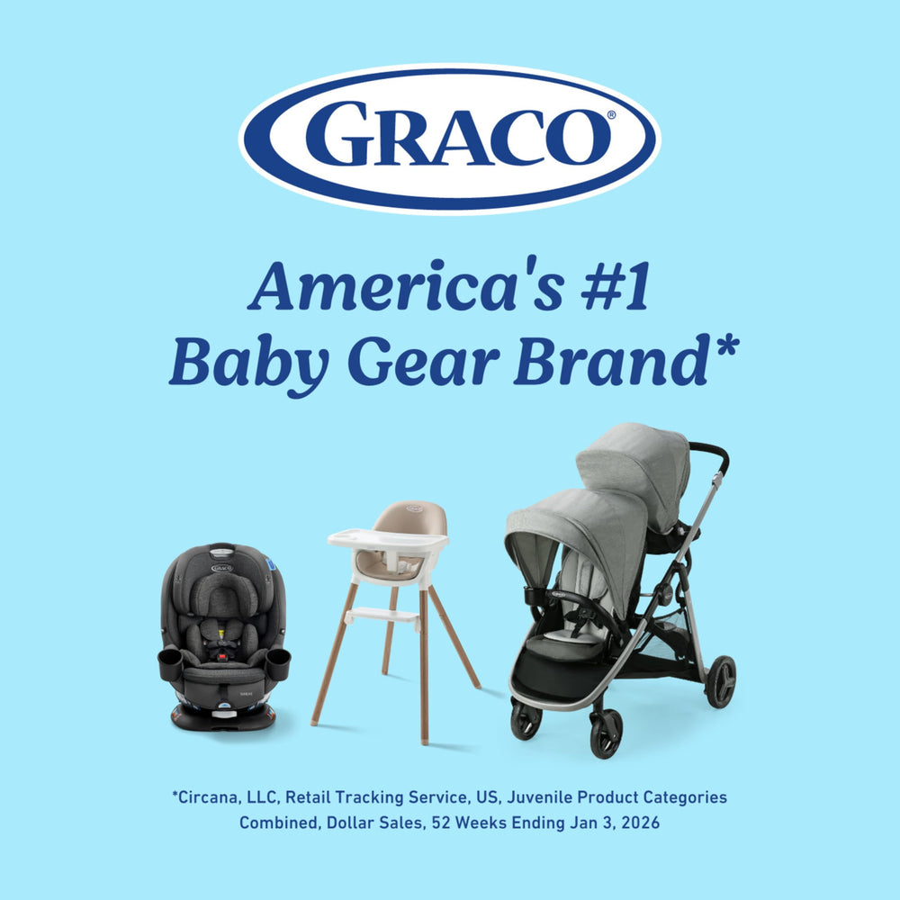 Graco Tranzitions comparación escala con niño muestra crecimiento