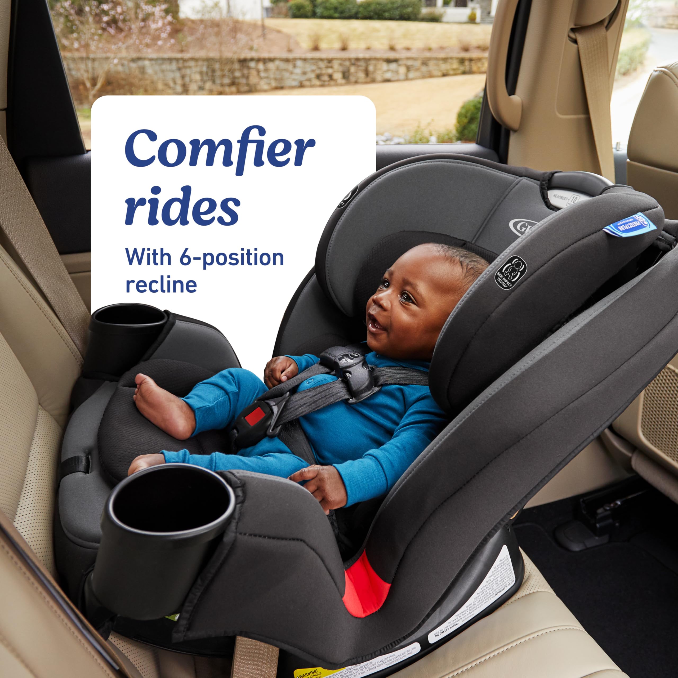 Graco TriRide compartimiento de almacenamiento del arnés Graco práctico