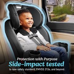 Graco TriRide detalle del reposacabezas ajustable para seguridad