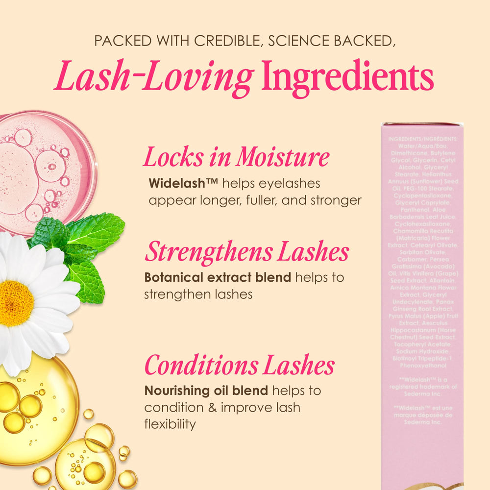 Grande Cosmetics etiqueta de GrandeREPAIR con lista de ingredientes clave clara