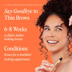 Grande Cosmetics textura del sérum GrandeBROW mostrando consistencia ligera y absorbente