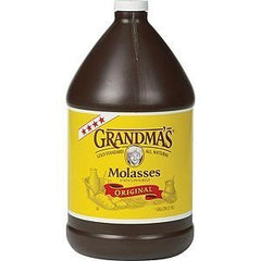 Grandma's melaza original frente del envase mostrando etiqueta y beneficio de sabor intenso