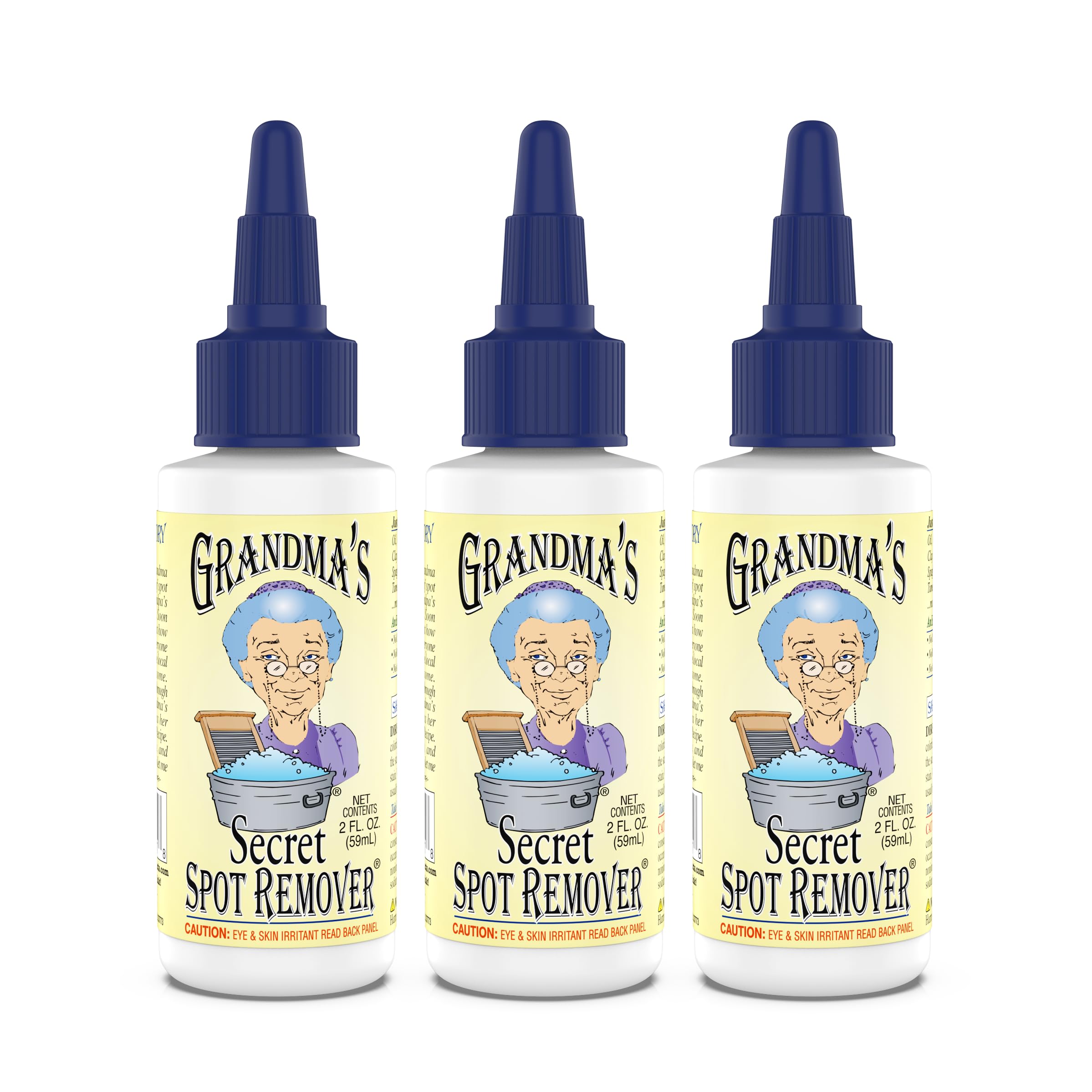 Grandma's Secret frente del empaque mostrando tamaño compacto y utilidad