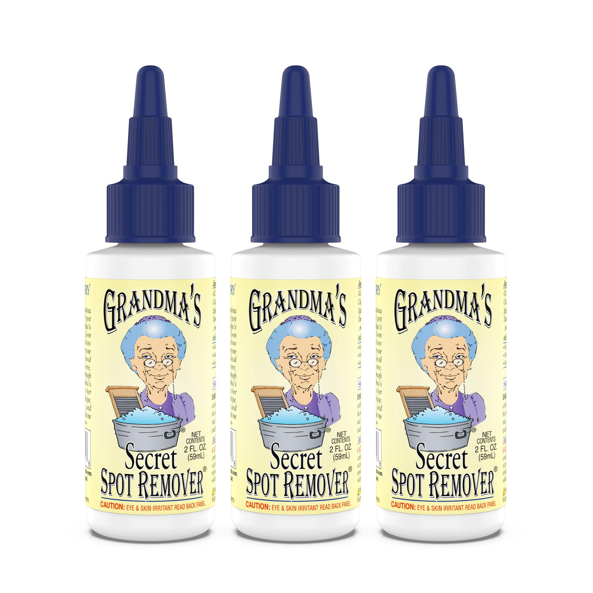Grandma's Secret frente del empaque mostrando tamaño compacto y utilidad