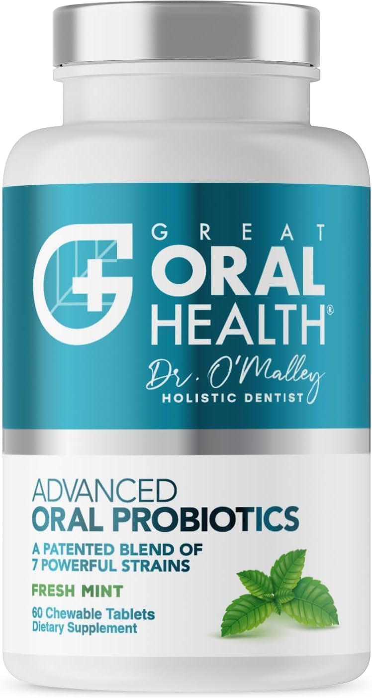 Great Oral Health envase frontal mostrando el producto y beneficio de frescura