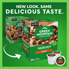 Green Mountain Coffee Roasters detalle de vaina K-Cup mostrando sello y calidad