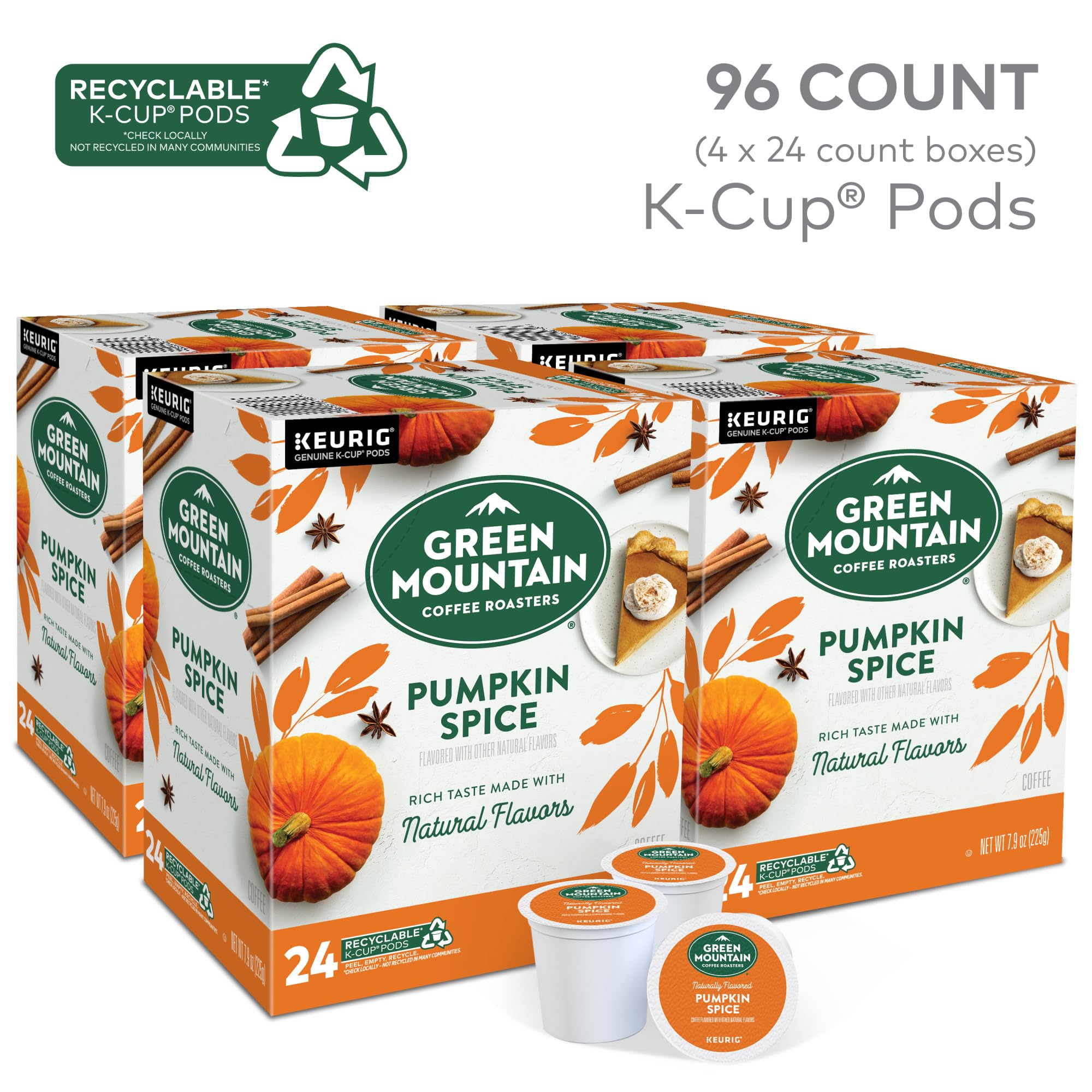 Green Mountain detalle de una cápsula K-Cup mostrando sello y frescura