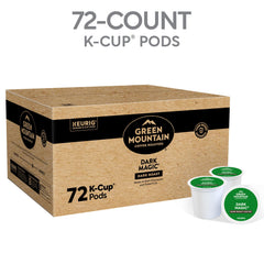 Green Mountain Coffee Roasters muestra textura del café molido y aroma intenso