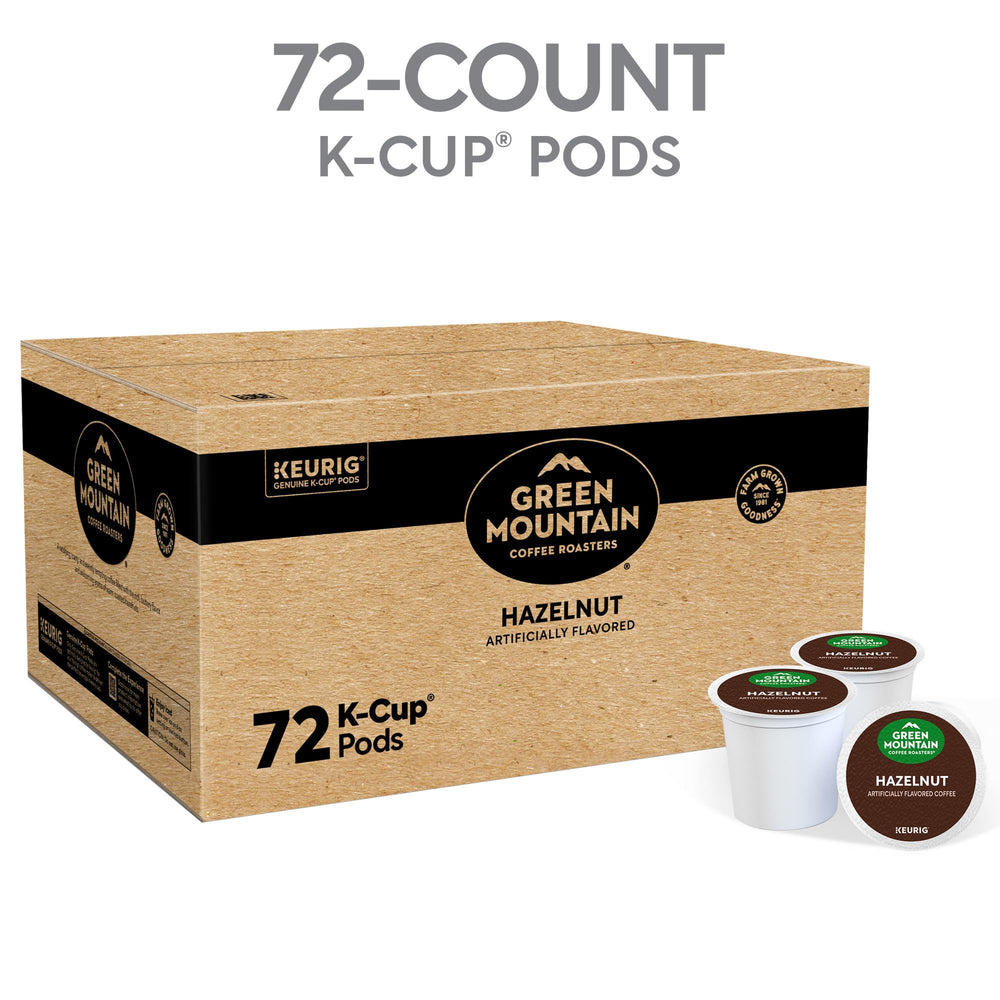 Green Mountain Coffee Roasters detalle de café molido dentro de cápsula, aroma preservado