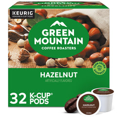 Green Mountain Coffee Roasters front packaging showing product and brand benefits