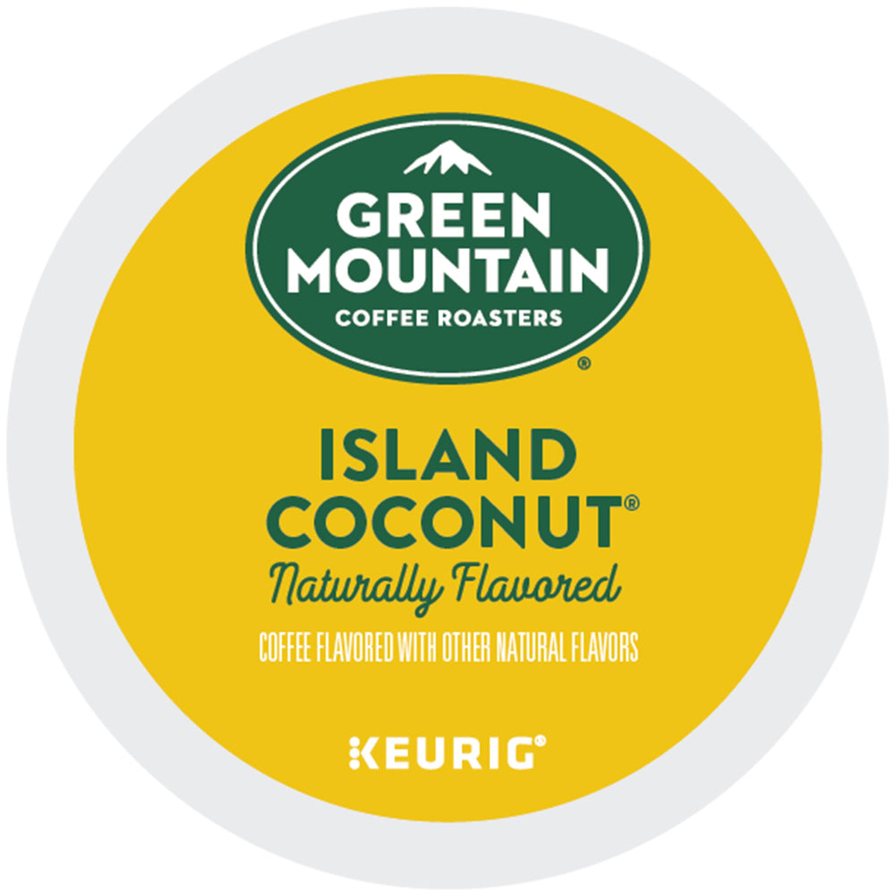 Green Mountain Coffee Roasters cápsula K-Cup en mano lista para usar, comodidad rápida