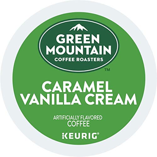 Green Mountain K-Cup primer plano del filtro y café molido resaltando frescura