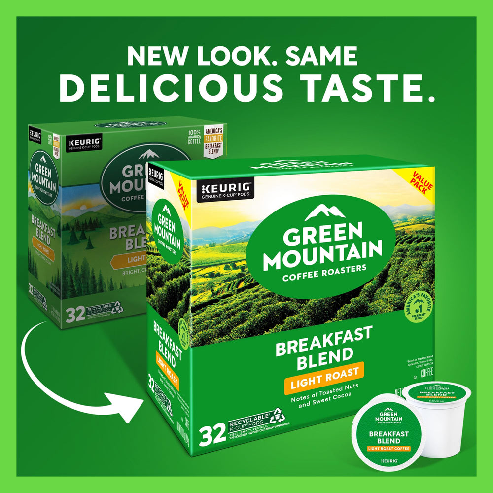 Green Mountain detalle de una cápsula K-Cup que asegura compatibilidad Keurig