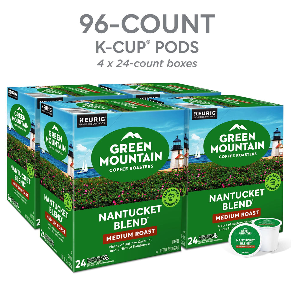 Green Mountain paquete de 96 cápsulas apiladas, ahorro y suministro prolongado