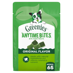 Greenies paquete frontal mostrando la marca y formato práctico