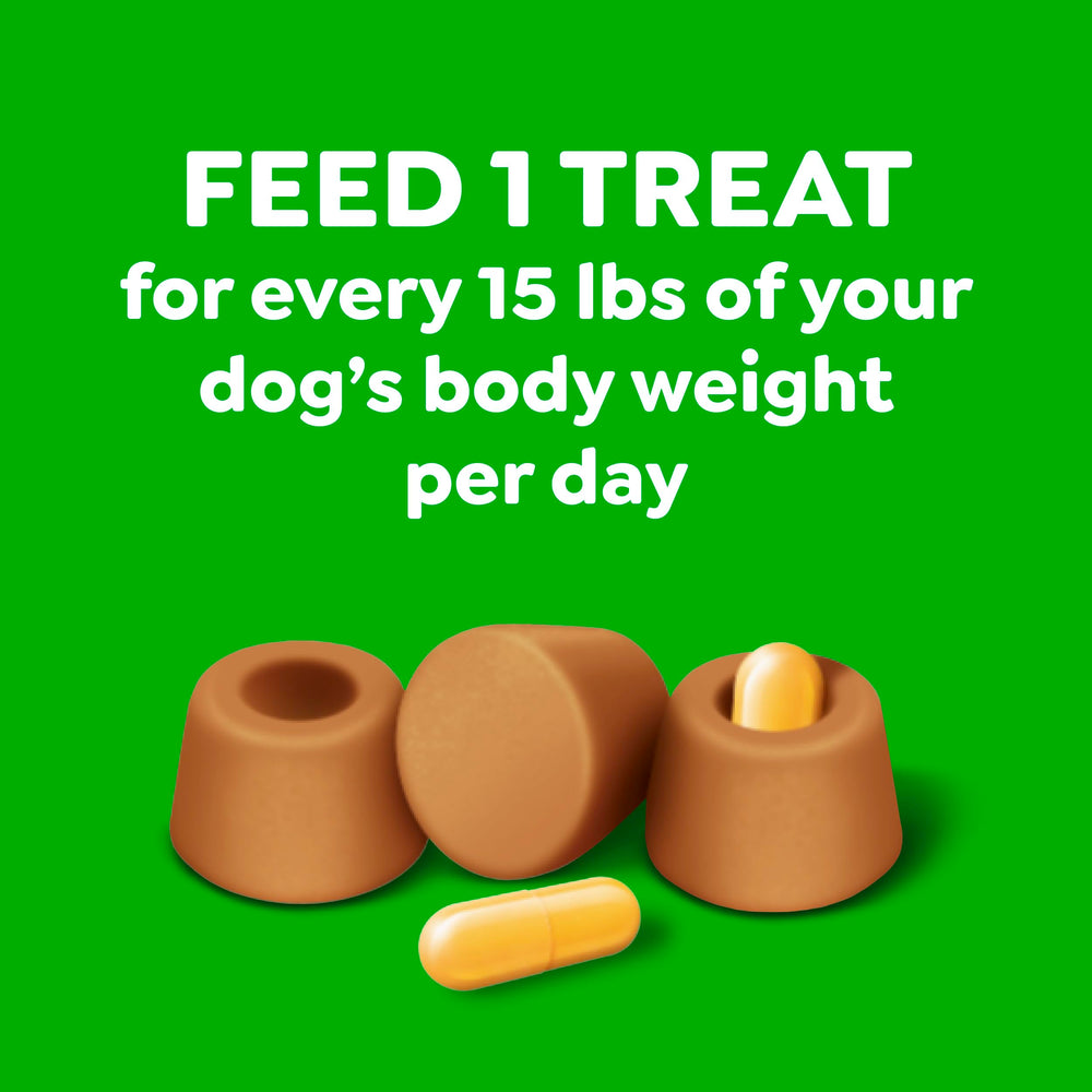 Greenies ingredientes listados en la etiqueta, sabor natural y trazas nutritivas