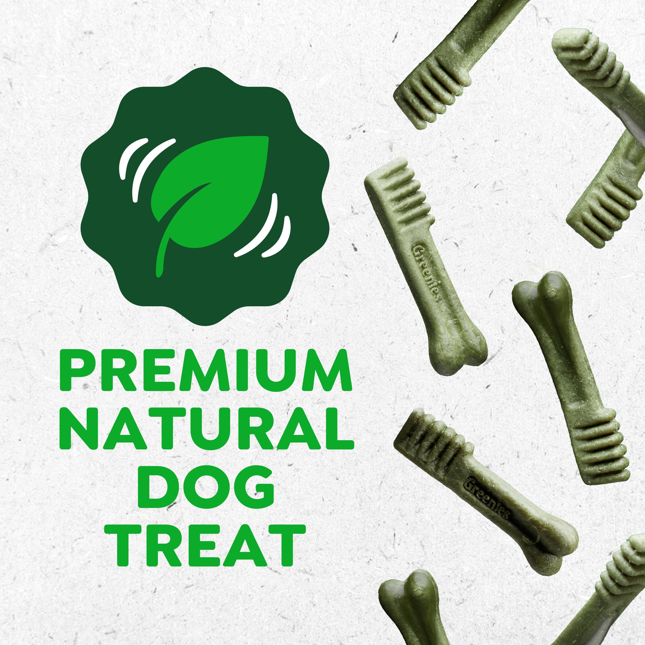 Greenies ingredientes naturales resaltados para salud oral