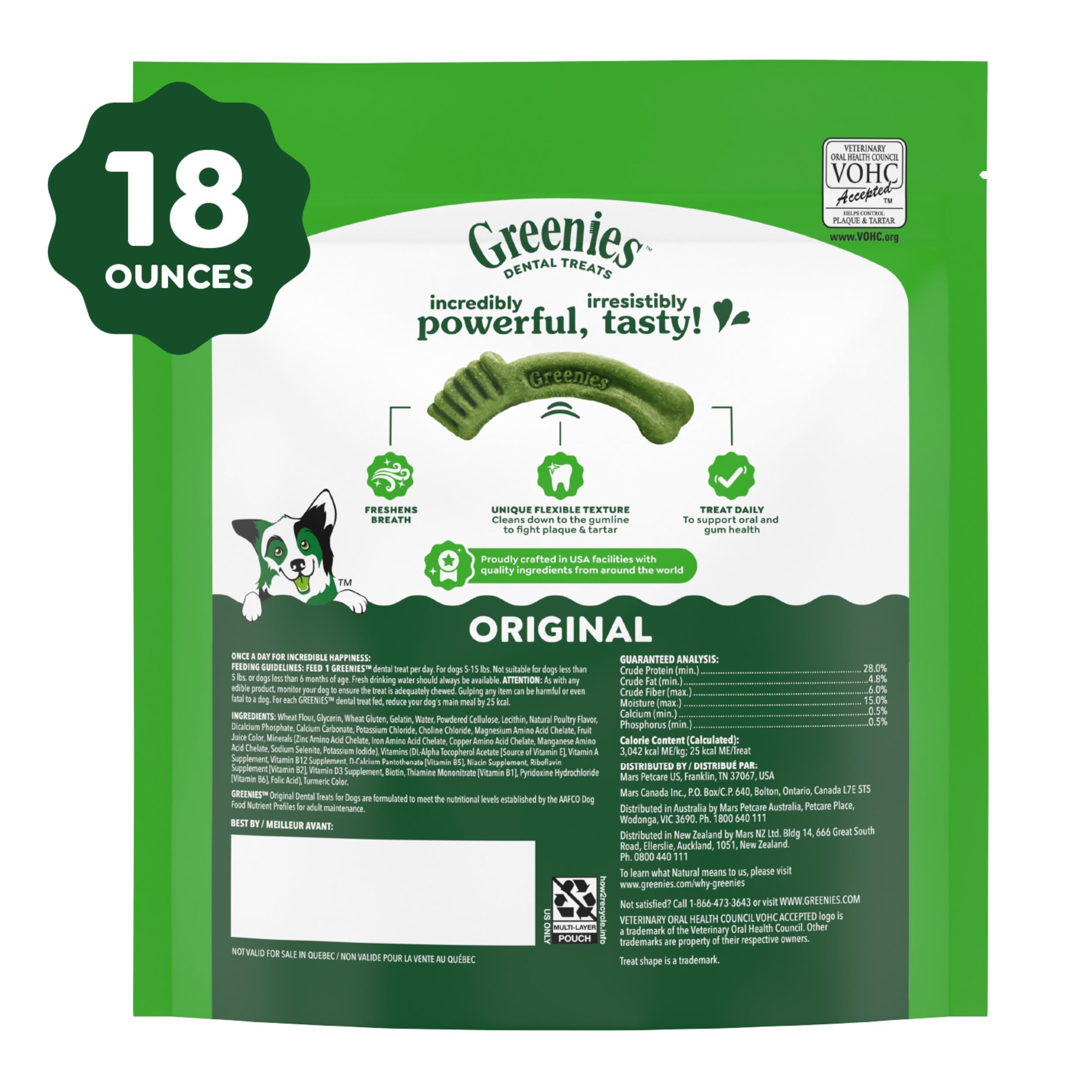 Greenies en contexto de rutina diaria ilustrando cuidado dental regular