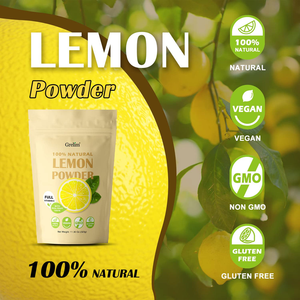 Grelim polvo incorporado en salsa, añade sabor sin exprimir limones