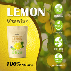 Grelim polvo incorporado en salsa, añade sabor sin exprimir limones