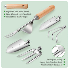 Grenebo tools arranged on soil showing readiness and durability for gardening tasks