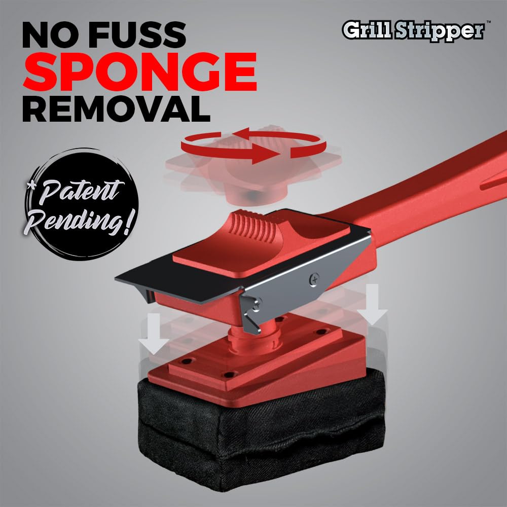Grill Stripper sponge in dishwasher proving easy cleaning and convenience