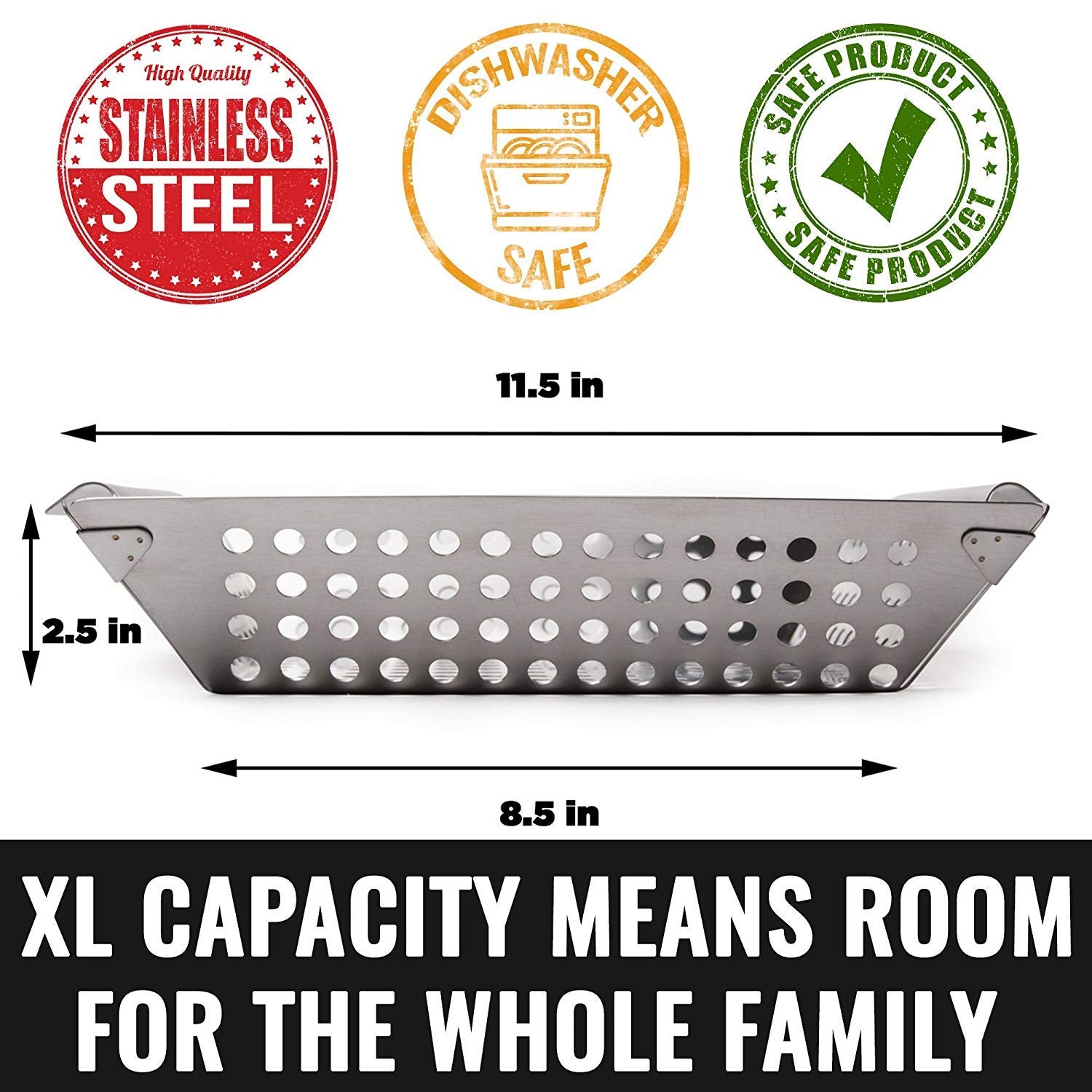 Grillaholics basket in use with vegetables showing even charring and containment