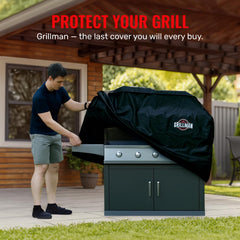 Grillman detalle de costura reforzada que prolonga la durabilidad