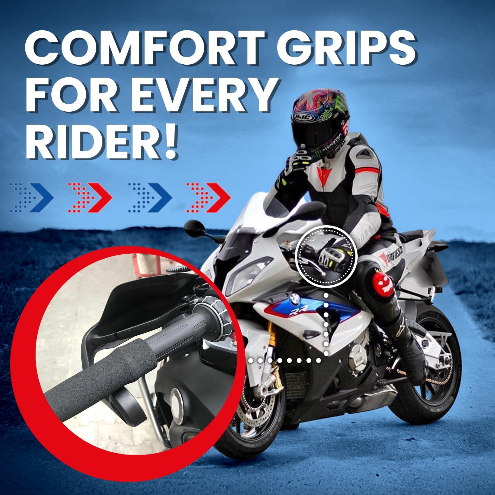 Grip Puppy etiqueta con material de espuma resistente, evidencia durabilidad