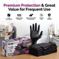 GripProtect primer plano textura en dedos para mejor agarre y control