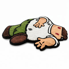 GROVETA alfombra Peter Griffin frontal mostrando diseño divertido y carácter