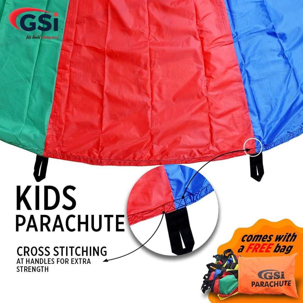 GSi asas cosidas en cruz para mayor resistencia y agarre seguro de los niños