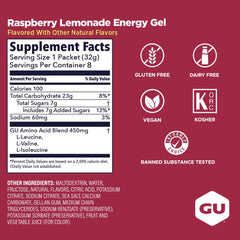 GU Energy gel en mano mientras corres, fácil de usar sin interrumpir actividad