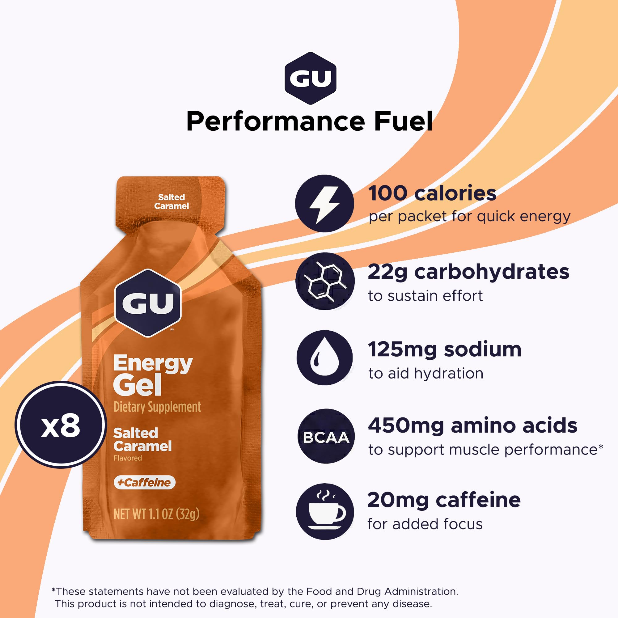 GU Energy gel textura cerca, aspecto suave para ingestión rápida y fluida
