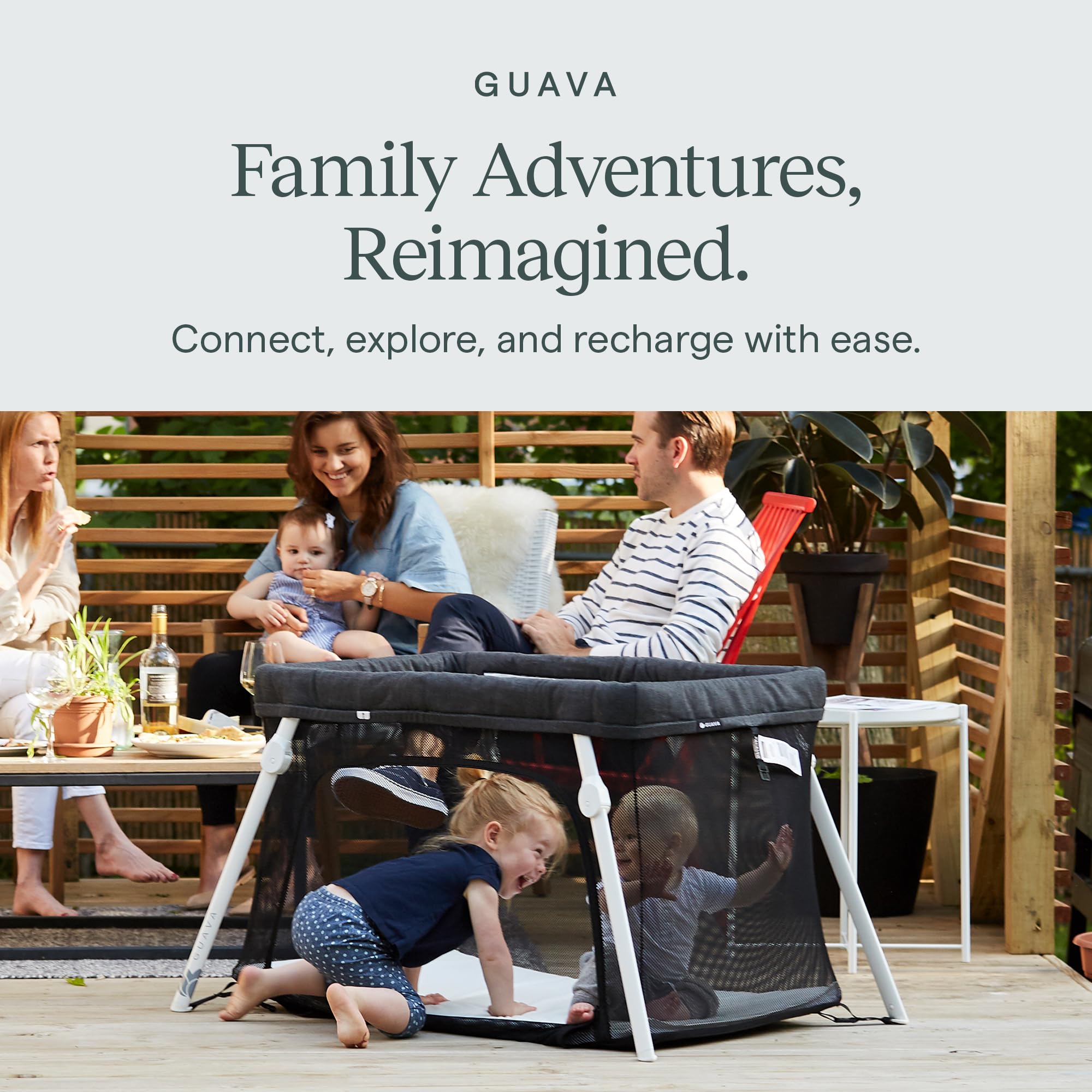 Guava Family funda removible y lavable para limpieza rápida y mantenimiento