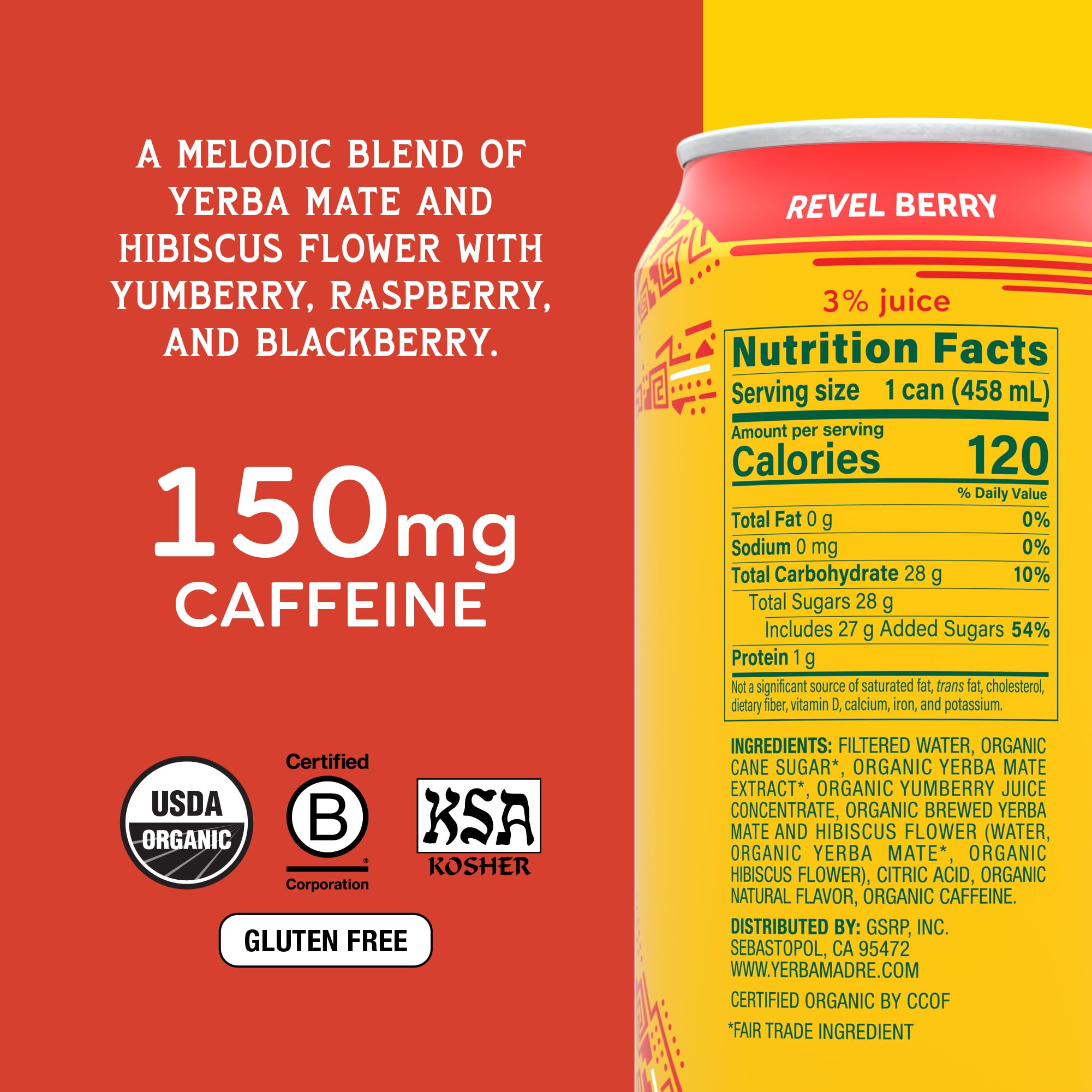 Guayaki primer plano del color y textura de la bebida, aspecto refrescante