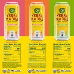Guayaki Yerba Madre detalle de lata resaltando textura y diseño fácil de sostener