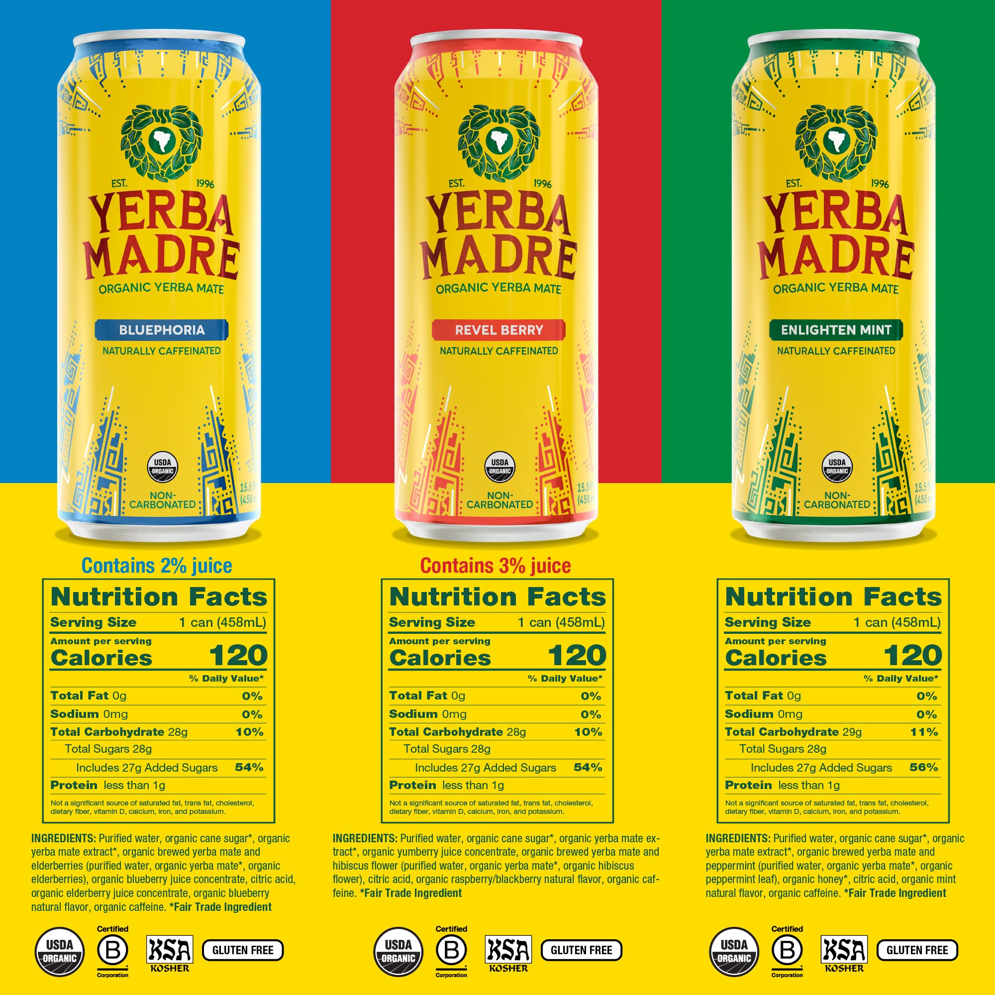 Guayaki latas en picnic demostrando conveniencia y consumo social
