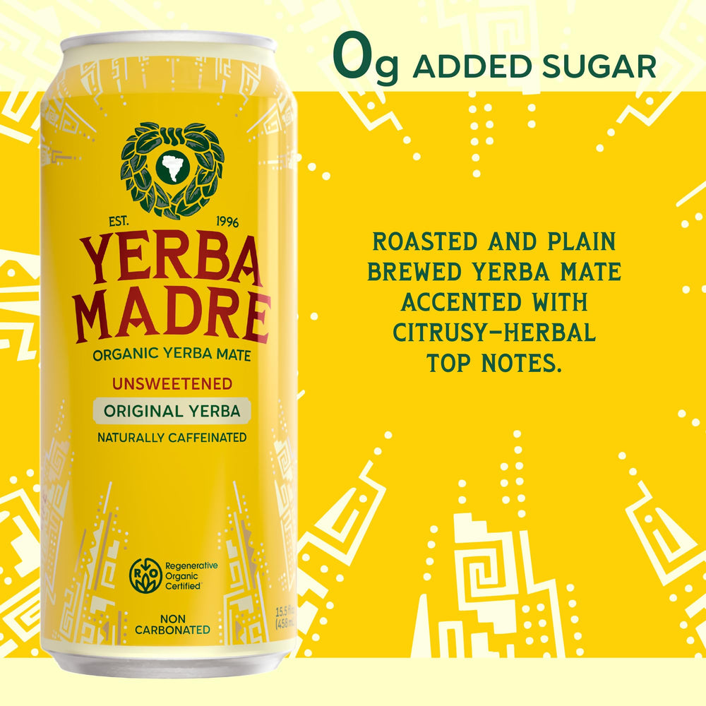 Guayaki lata abierta en uso, energía enfocada al instante