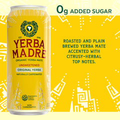 Guayaki lata abierta en uso, energía enfocada al instante