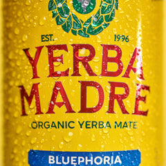 Guayaki Yerba Madre lata en mano, lista para beber y brindar energía