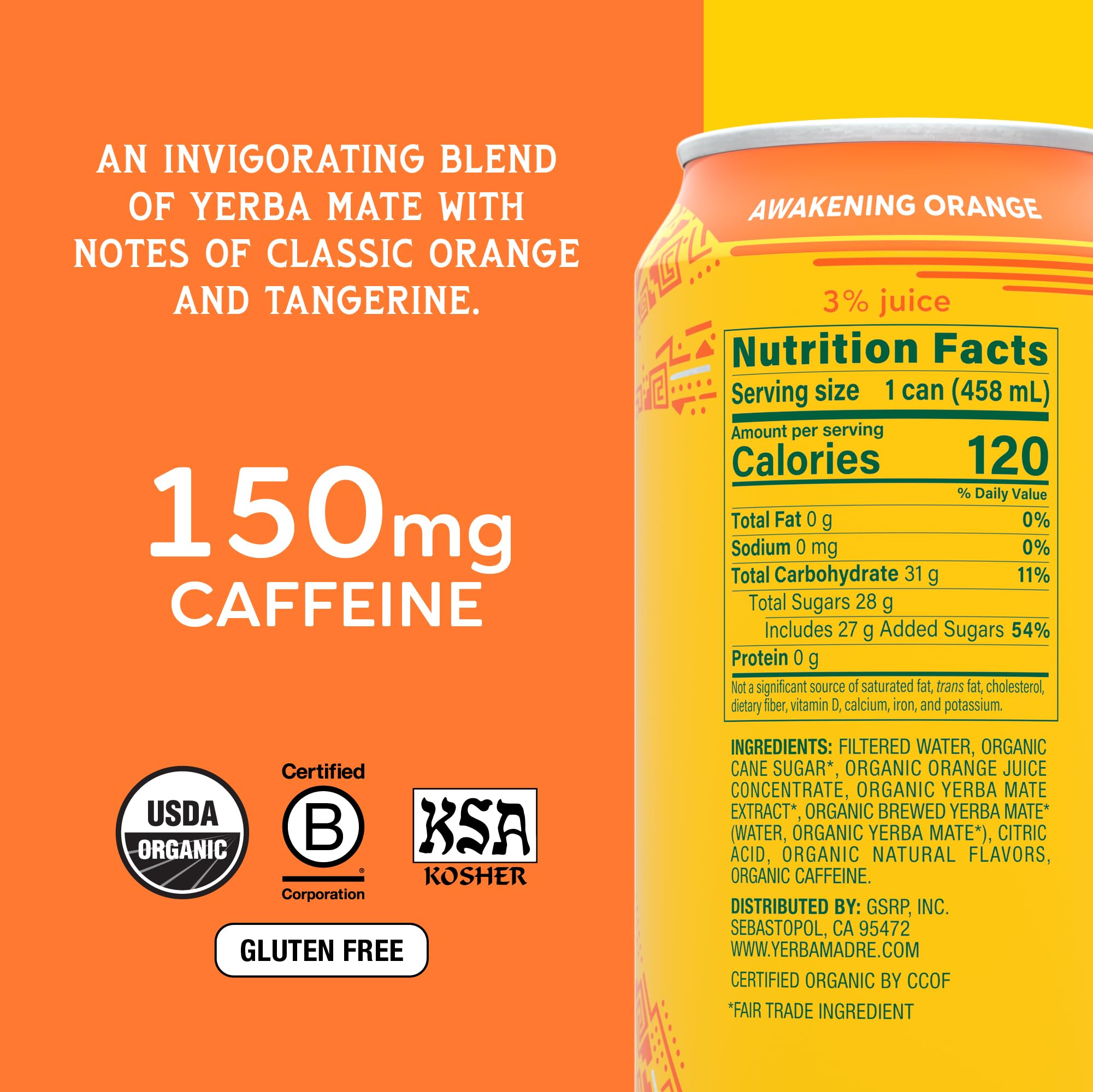 Primer plano de la espuma y textura de la bebida Guayaki con aspecto refrescante